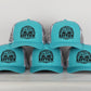 0211   Rayview logo cap Turquoise