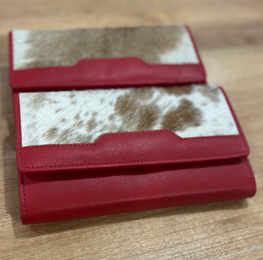 L69933RED Vegas Purse Leather Red