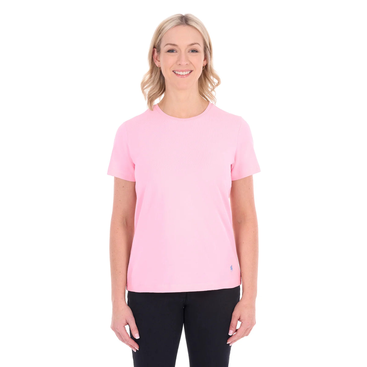 TCP2515104 Thomas Cook Women’s Round neck tee Rose pink