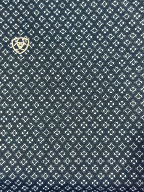 10071495 Ariat Men’s all over print Dark Denim Medallion Print