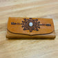 28663 USA Mystique Clutch Tan