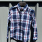 03-030-0378-5007 Roper Boy's Plaid LS Shirt
