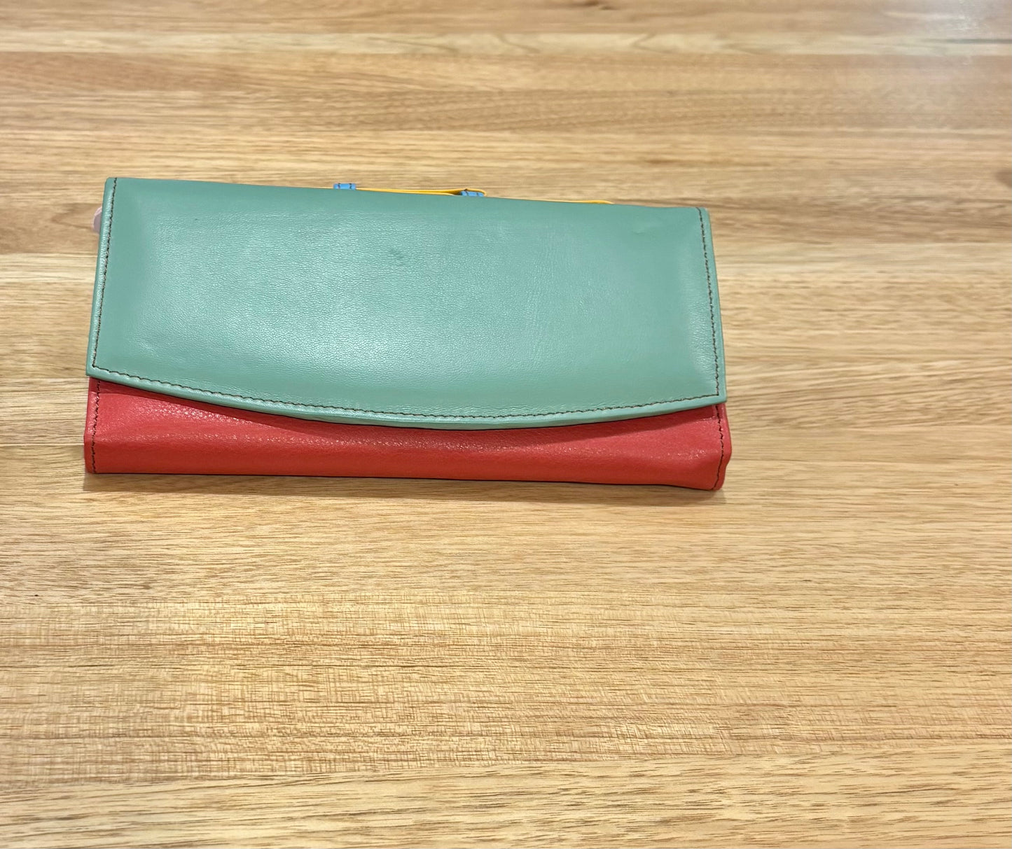 AE4110 Vivi Colour Drop Leather Purse