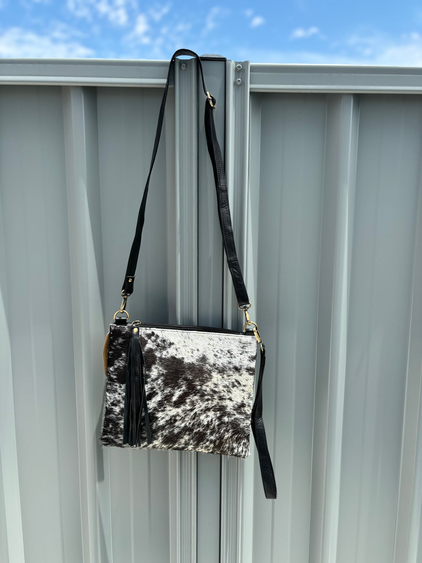 35358 Mila Cow Hide Handbag