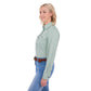 TCP2100106 Thomas Cook Women’s Stretch Drill LS Shirt Mint