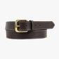 BL39DB Boss Cocky Cattleman Belt 35mm B Pouch Brown