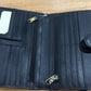 WH70014BW Los Angeles Jersey Cowhide Purse Black & White