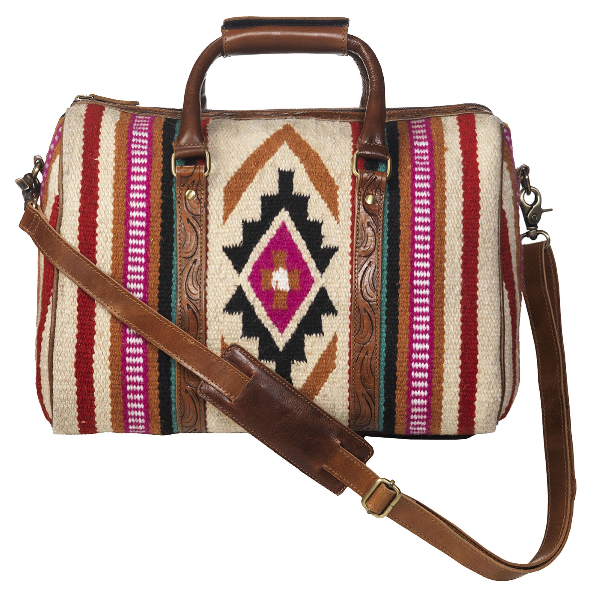 Ariat Rodeo Duffle A770001597 Ariat Wool Blanket Duffle Bag Multicolour – RAYVIEW