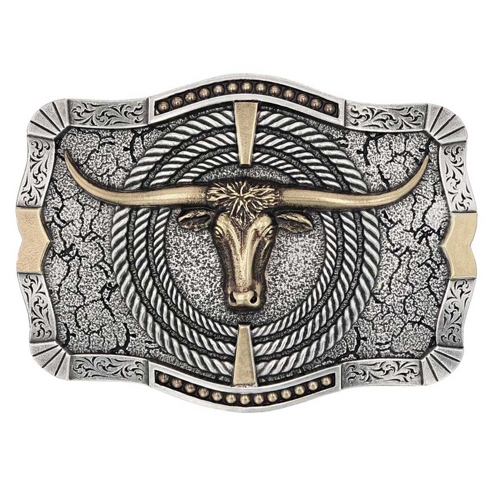 A930 Montana Silversmiths Ropin ready Buckle