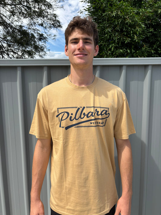 RMCTC008 Pilbara Men's Game Day Tee Golden Rough