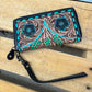 AE4338 Julia Painted Leather Tool Purse