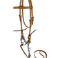 AK-421 Showman Argentina Cow Leather Bridle