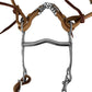 AK-421 Showman Argentina Cow Leather Bridle