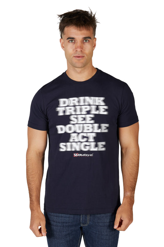 B4S1503382 Bullzye Men's Act Single SS Tee