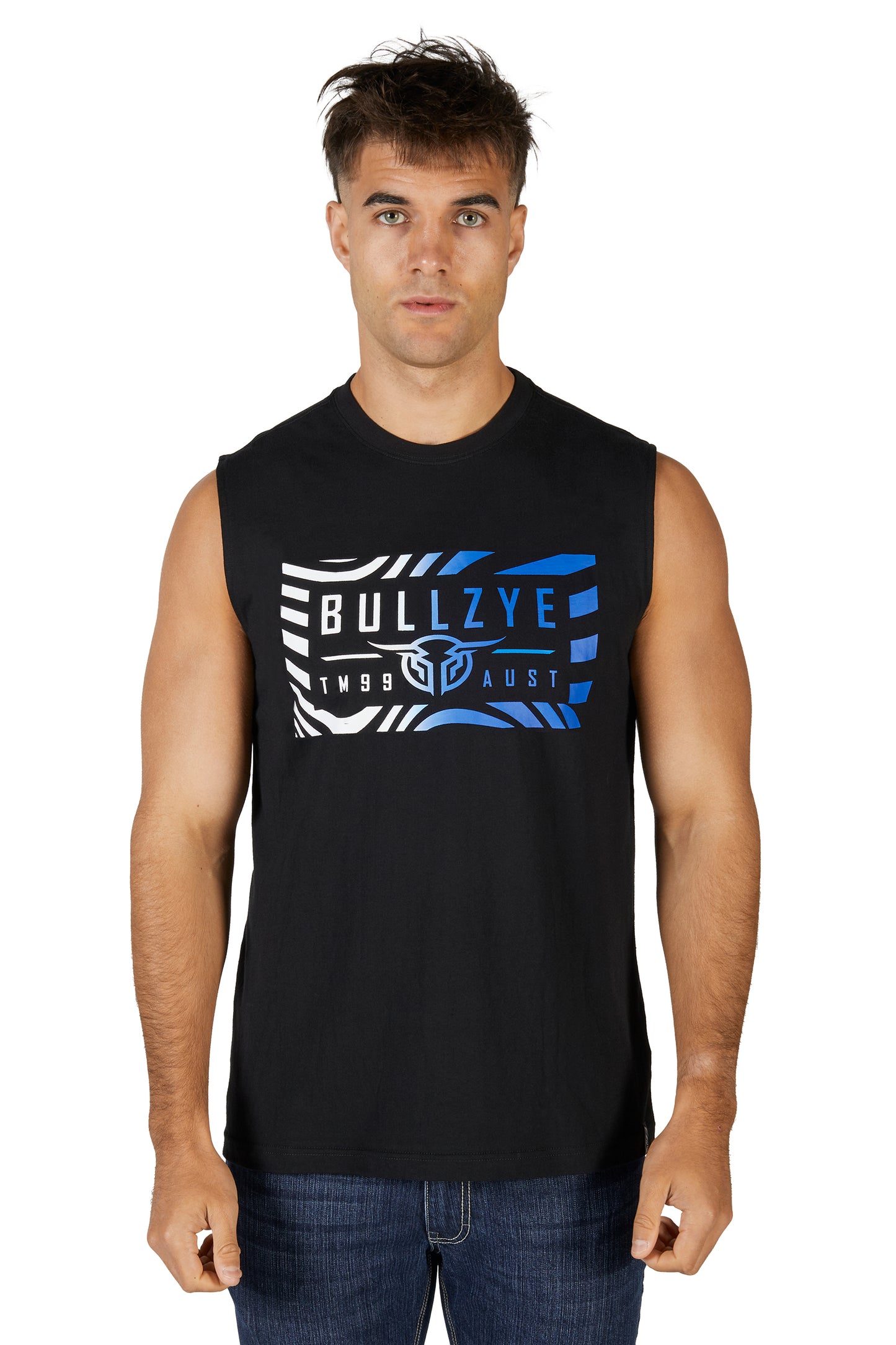 B4S1510387 Bullzye Men's Beau Muscle Tank