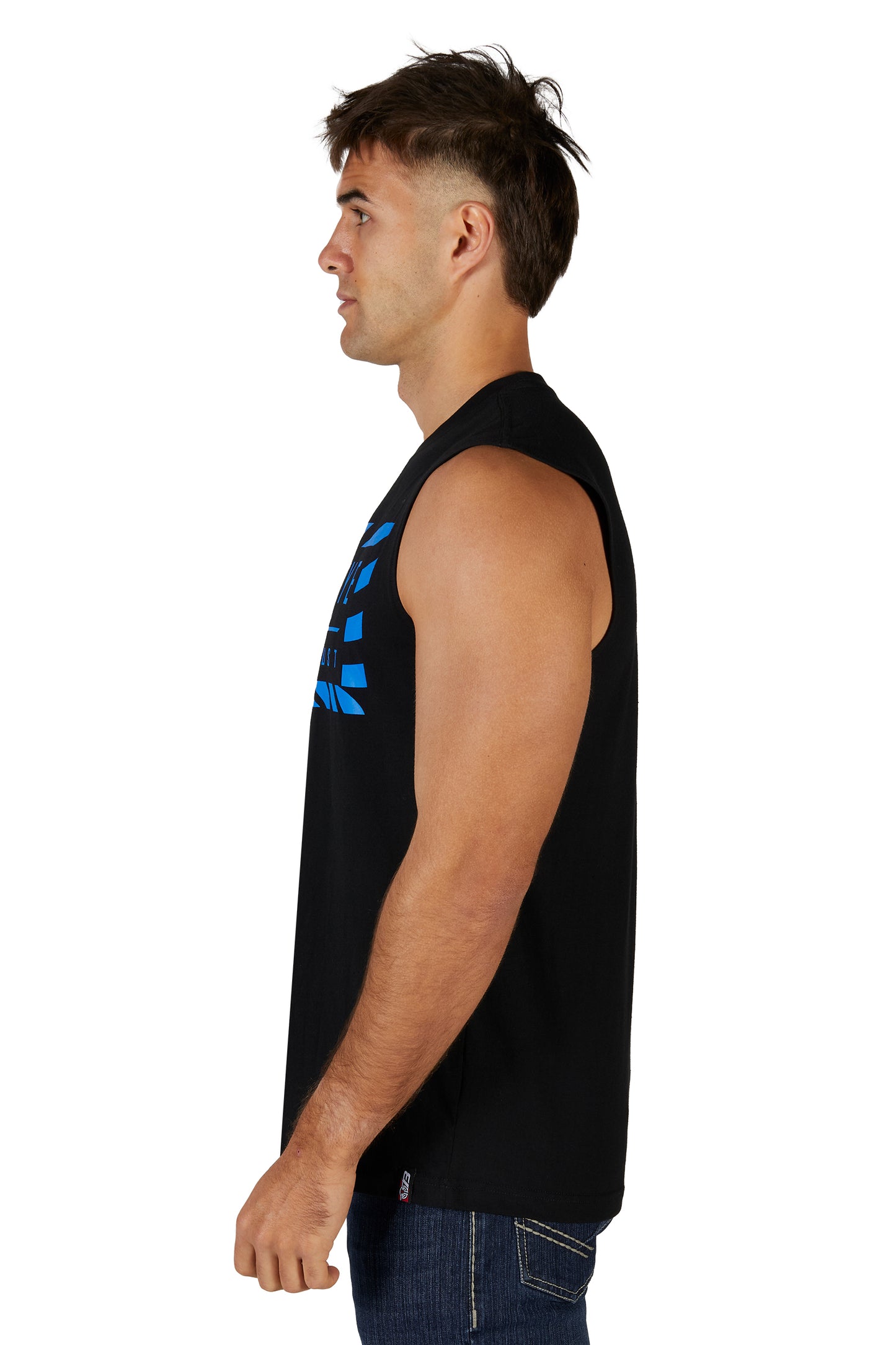 B4S1510387 Bullzye Men's Beau Muscle Tank