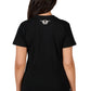 B4S2503411 Bullzye Women's Dixon SS Tee Black