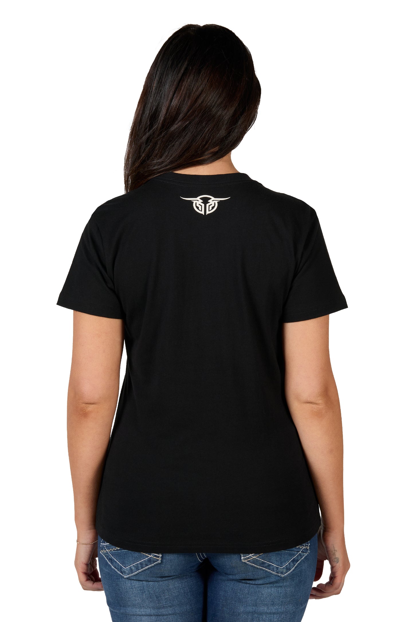 B4S2503411 Bullzye Women's Dixon SS Tee Black