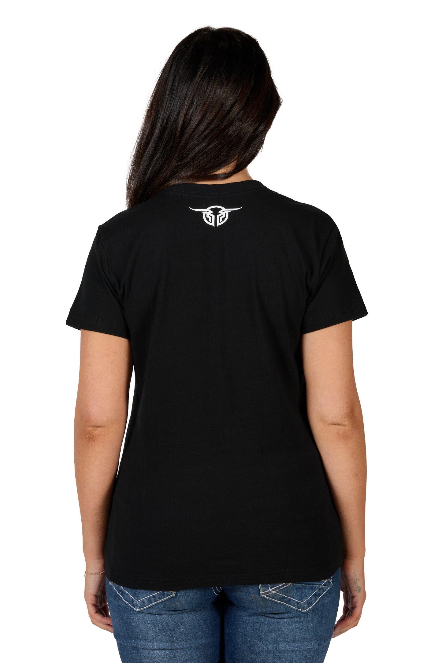 B4S2503416 Bullzye Women's Ute SS Tee Black