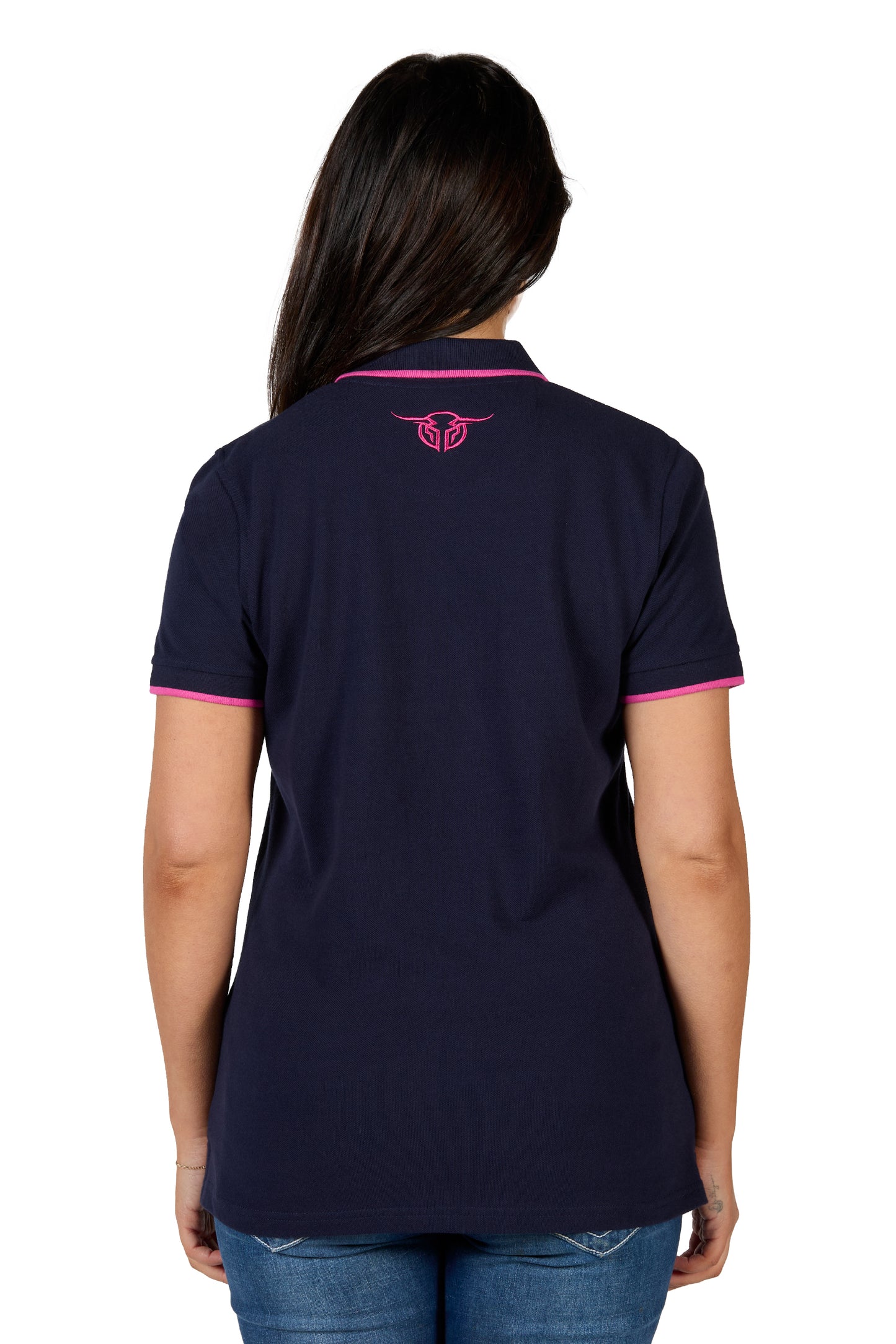 B4S2507409 Bullzye Women's Logan SS Polo