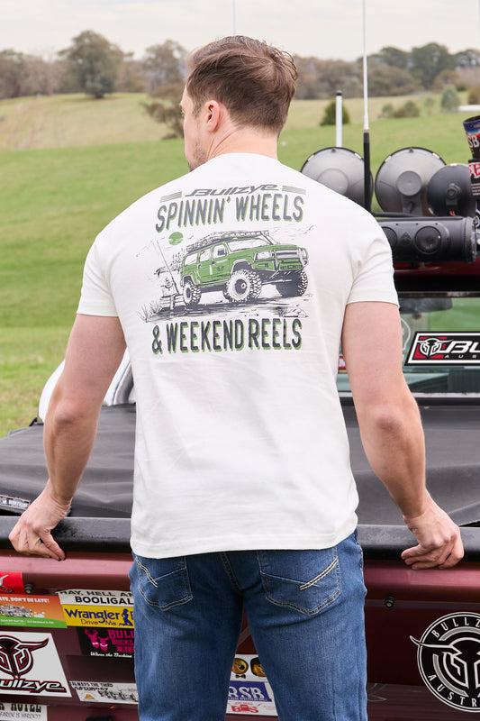 B5S1503485 Bullzye Men's Reels SS Tee