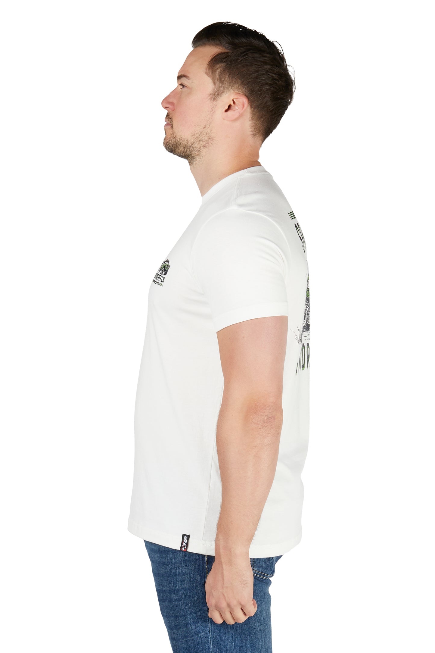 B5S1503485 Bullzye Men's Reels SS Tee