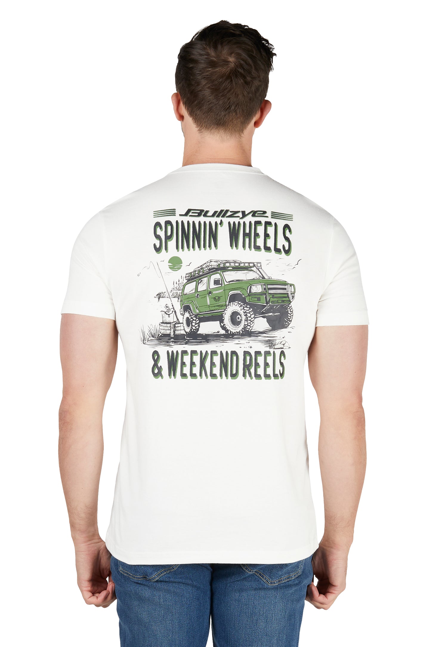 B5S1503485 Bullzye Men's Reels SS Tee