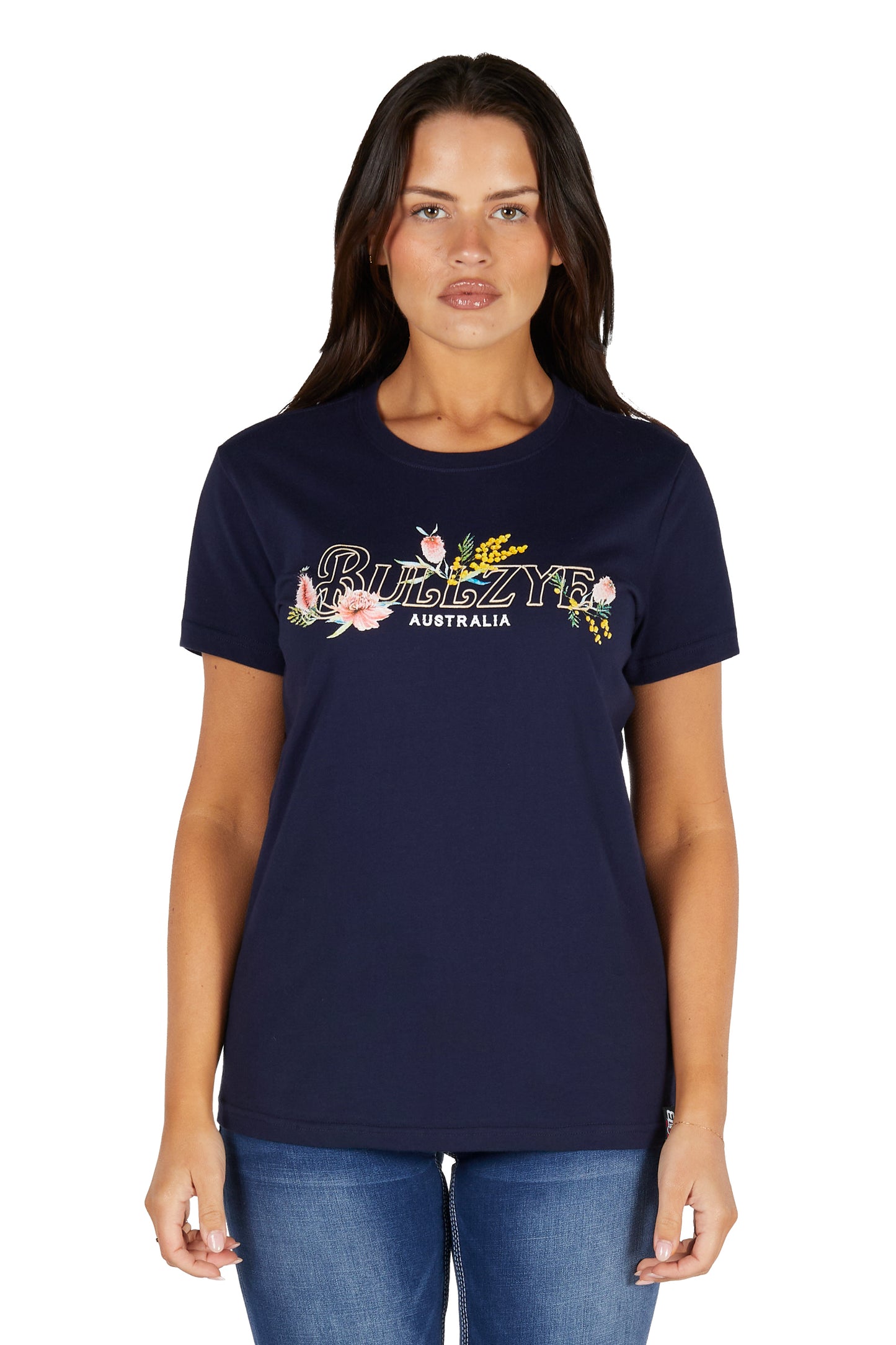B5S2503460 Bullzye Women's Bindi SS Tee