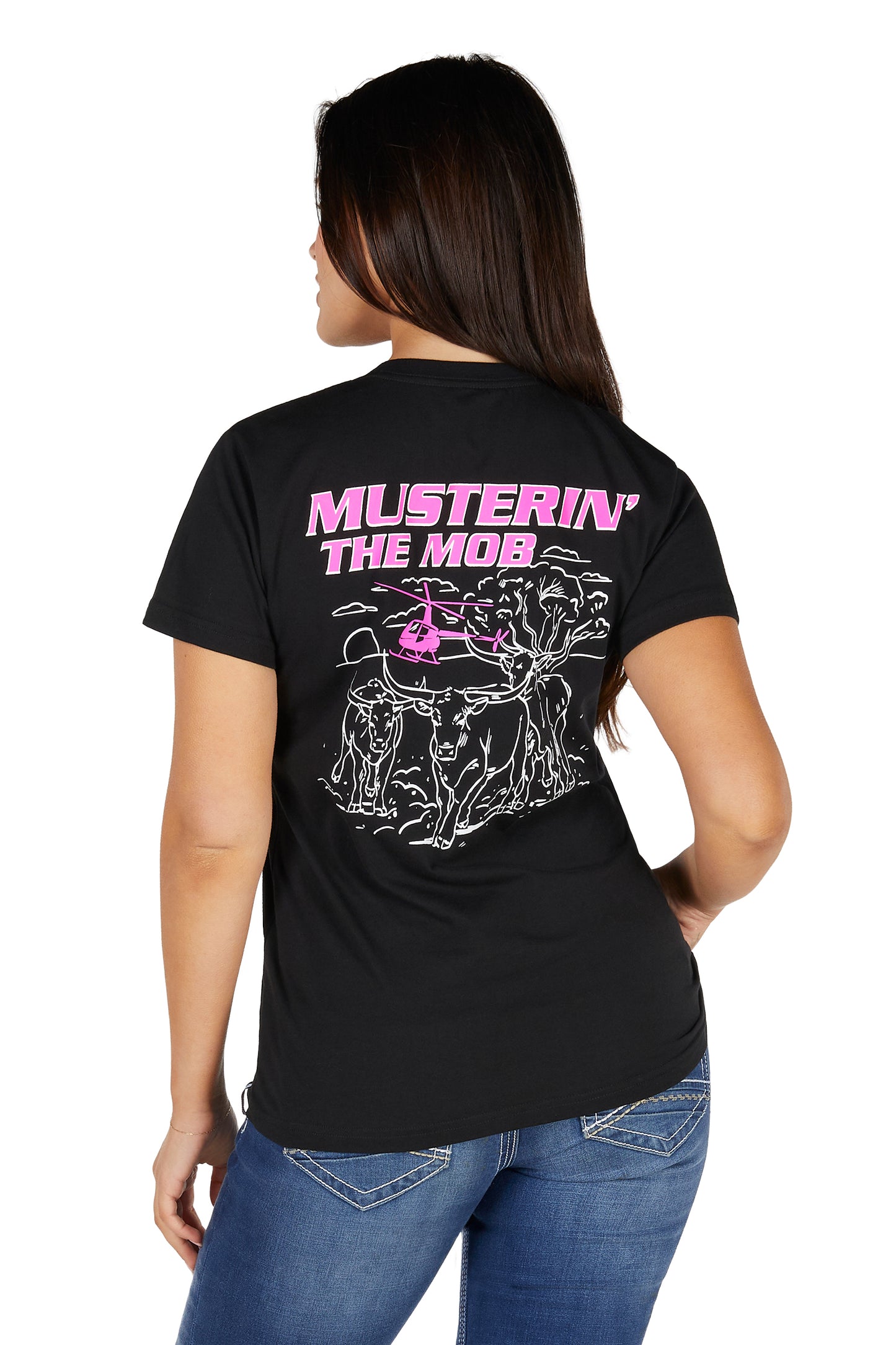 B5S2503463 Bullzye Women's Muster Tee