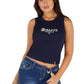 B5S2513465 Bullzye Women's Anita Crop Rib Tank