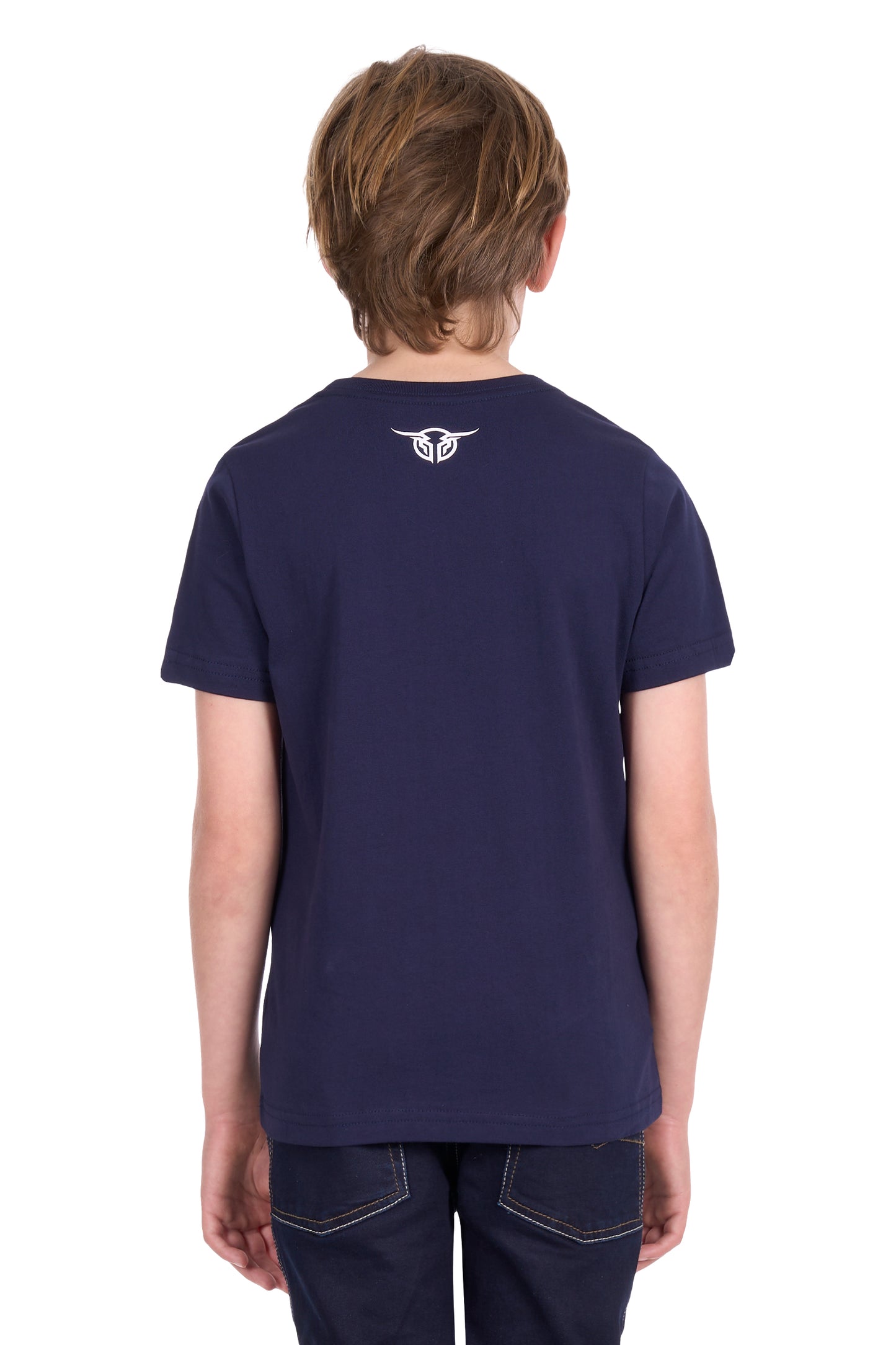 B5S3503484 Bullzye Boy's Original SS Tee Navy