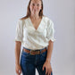 LJC429  LJC Rosie Cotton Shirt - White poplin