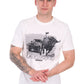 B6S1503651 Bullzye Men’s Banks Short Sleeve Tee Off White