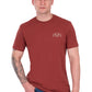 B6S1503652 Bullzye Men’s Yale Short Sleeve Tee Cognac
