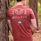 B6S1503652 Bullzye Men’s Yale Short Sleeve Tee Cognac