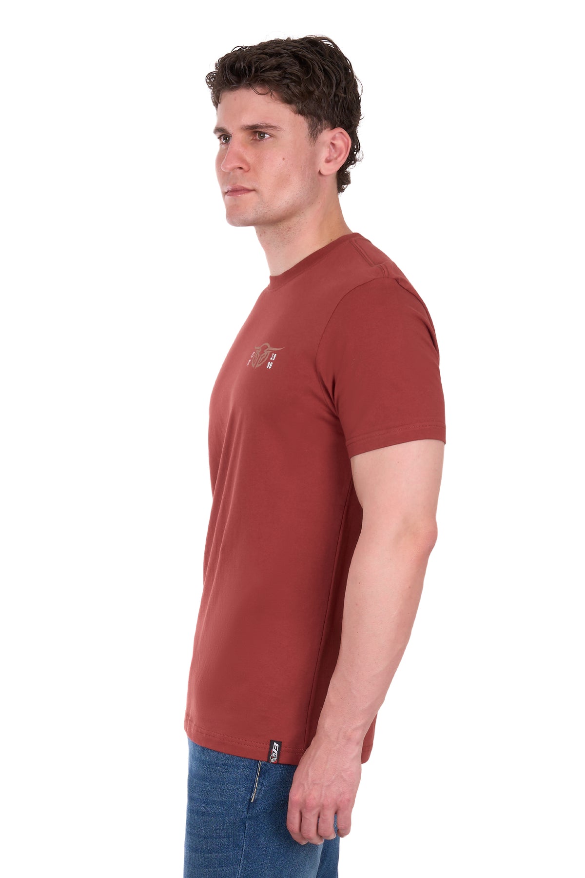 B6S1503652 Bullzye Men’s Yale Short Sleeve Tee Cognac