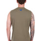B6S1510656 Bullzye Men’s Seth Muscle Tank Military