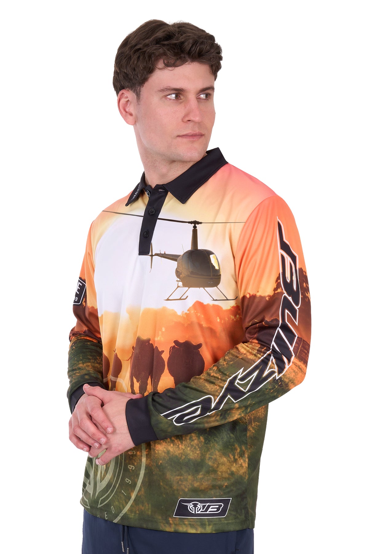 B6S1569659 Bullzye Men’s Orion Long Sleeve Tee