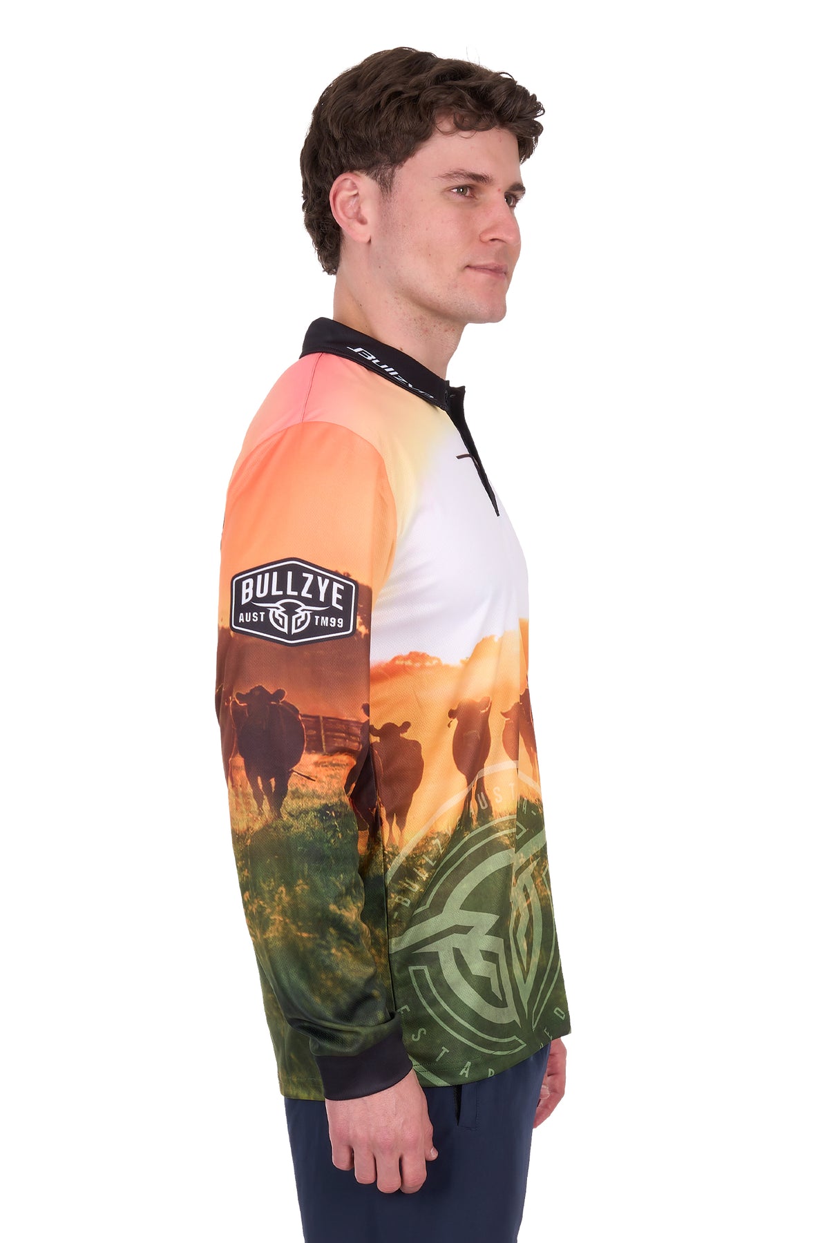 B6S1569659 Bullzye Men’s Orion Long Sleeve Tee