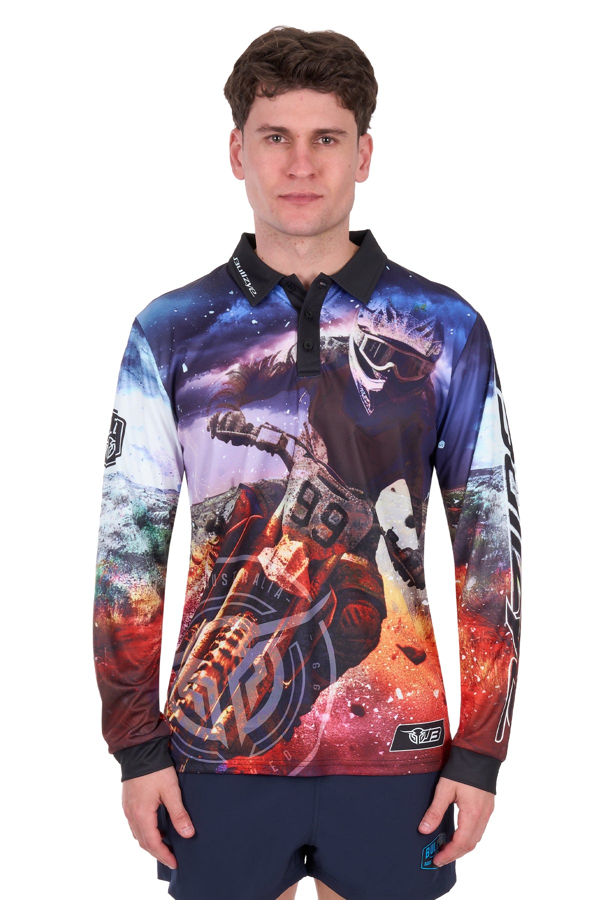 B6S1569660 Bullzye Men’s Eben Long Sleeve Tee