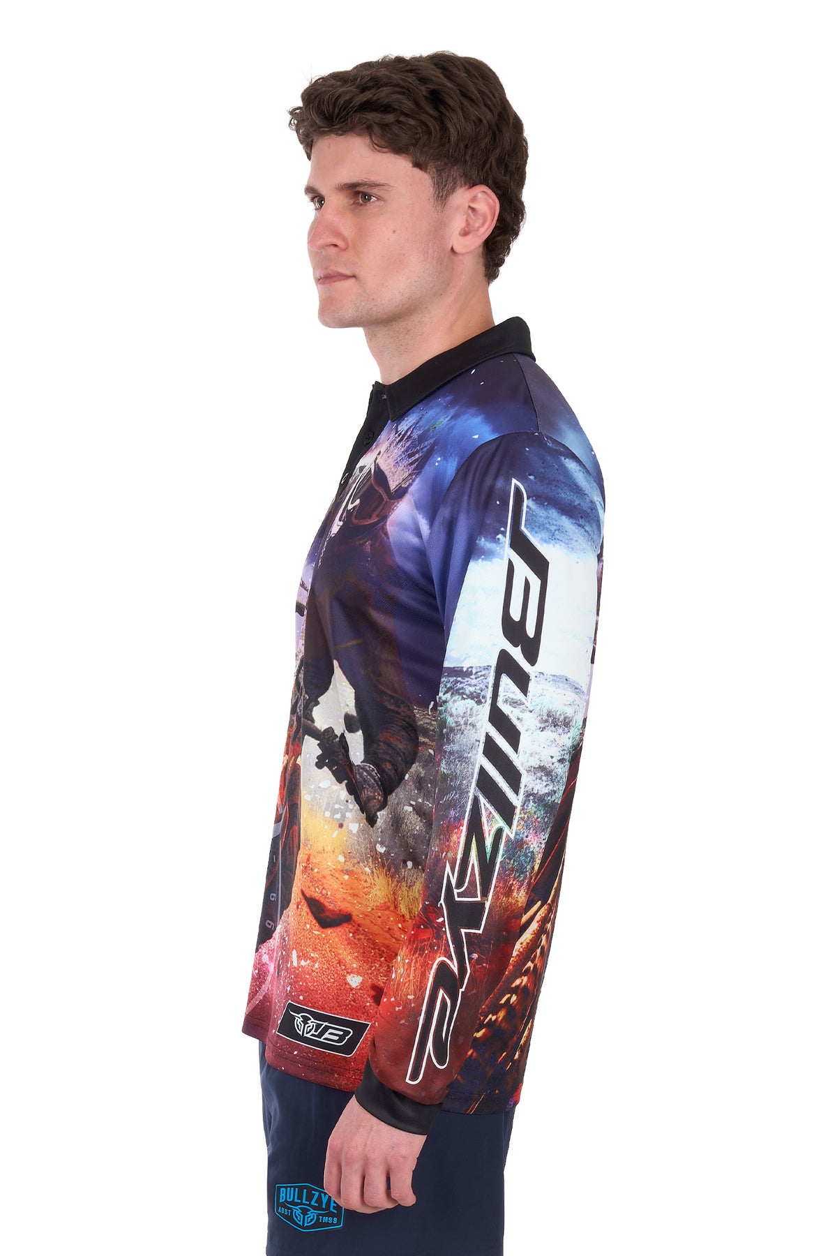 B6S1569660 Bullzye Men’s Eben Long Sleeve Tee