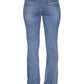 B6S2210686 Bullzye Women’s Beccy High Rise Boot Cut Jean 34 Leg