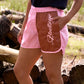 B6S2301576 Pure Western Women’s Cody Short Flamingo Pink/Rust