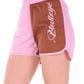 B6S2301576 Pure Western Women’s Cody Short Flamingo Pink/Rust