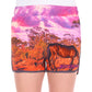 B6S2301601 Pure Western Women’s Grazing Horse Sports Short