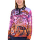 B6S2502598 Bullzye Women’s Grazing Horse Long Sleeve Tee