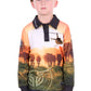 B6S3569659 Bullzye Boy's Orion Long Sleeve Tee