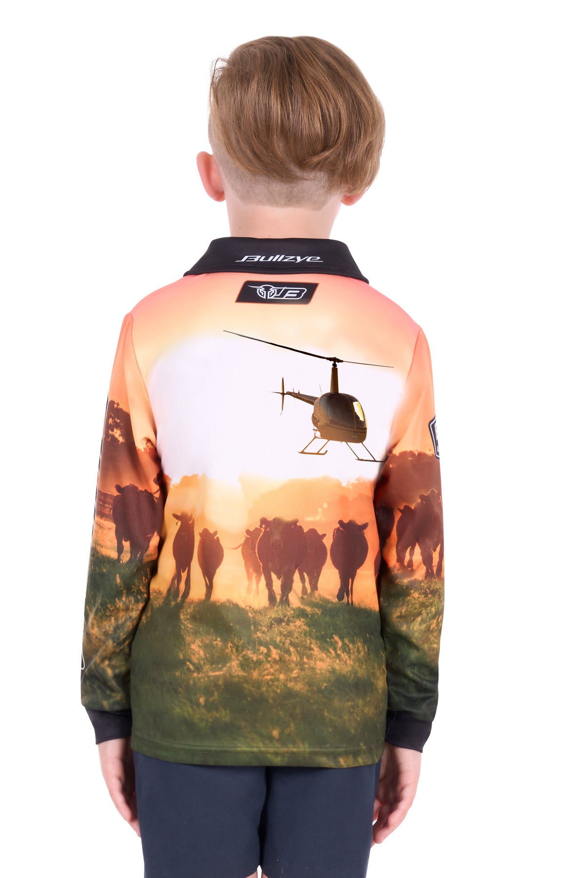 B6S3569659 Bullzye Boy's Orion Long Sleeve Tee