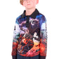 B6S3569660 Bullzye Boy's Eben Long Sleeve Tee