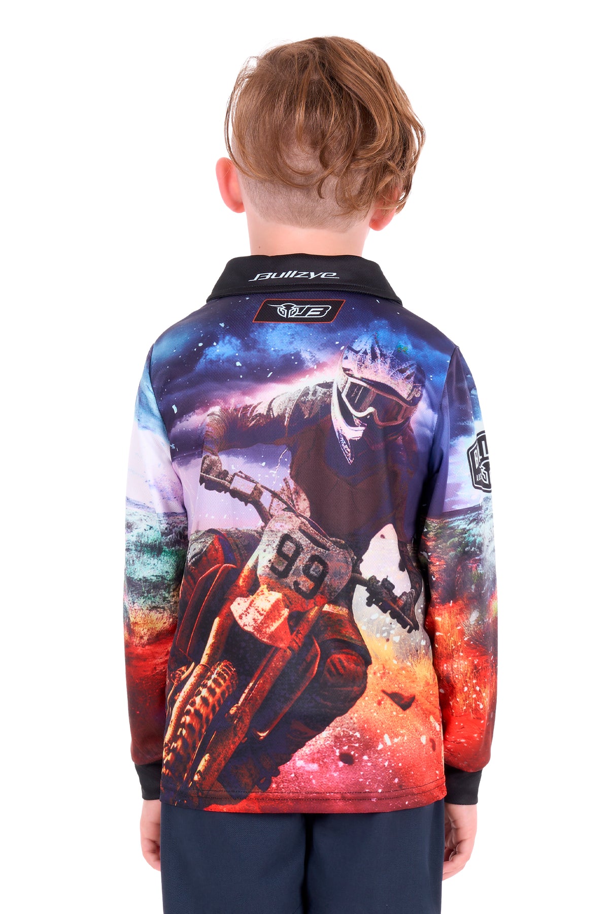B6S3569660 Bullzye Boy's Eben Long Sleeve Tee